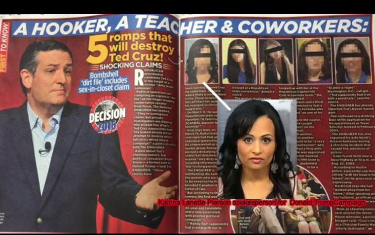 National Enquirer Claims To Have A Scoop On Ted Cruz Sex Scandal Crooks And Liars