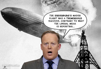 Image result for sean spicer cartoons