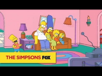 life size simpsons couch