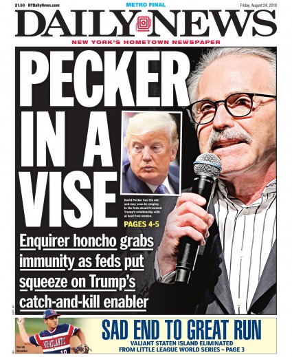 National Enquirer Story Produces A Peck Of Pecker Puns And Other News 