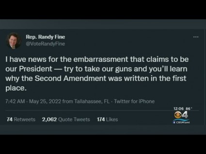 Florida Republican Jackass Threatens The President - Vimarsana News