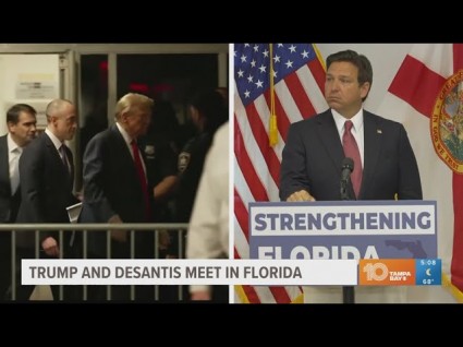 Ron DeSantis Kisses The Trump Ring. You Knew He Would!
