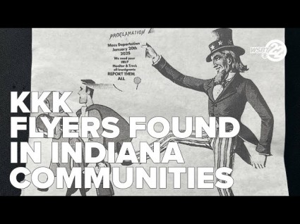 KKK Flyers Scattered In Indiana Areas Calling For 'Mass Deportation'