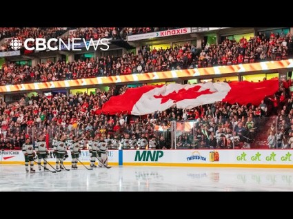 Canadian Hockey Fans Boo During 'Star Spangled Banner' image de la publication