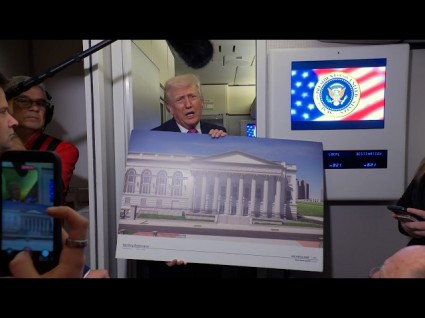 Fed Judge Orders Halt On Building Trump's Ugly White House Ballroom