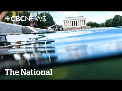 Trump Claims Vandalism At Reflecting Pool, Law Enforcement Called In