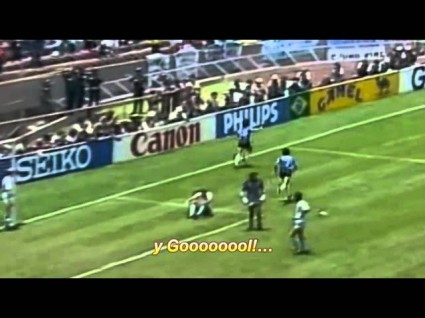 Maradona's 'Goal Of The Century' At World Cup