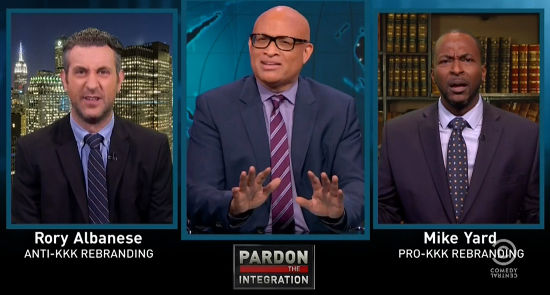 The Nightly Show: Pardon The Integration, KKK Rebranding Edition ...