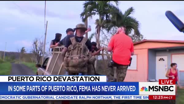 trump tweets about puerto rico dredge report