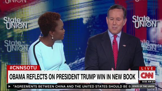 CNN's Santorum Accuses President Obama Of Being The Real Racist ...