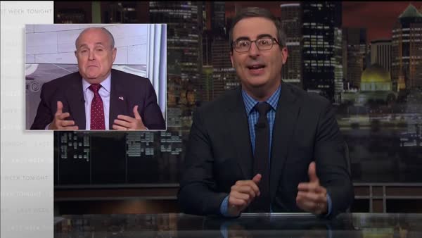 John Oliver: With Rudy As His Lawyer, Trump Can Only Wind Up In Prison ...