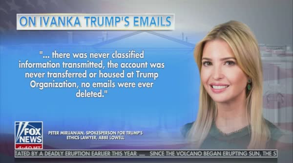 'Fox And Friends' Buries The Story Of Ivanka Trump Using Private Emails ...