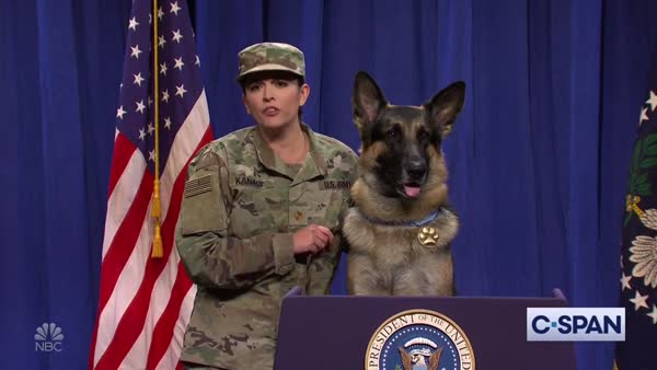 SNL: Conan The Dog Holds White House Press Briefing | Crooks and Liars