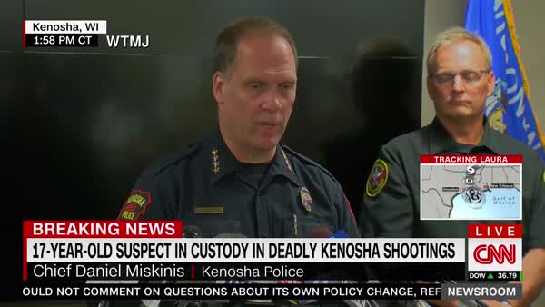 Kenosha Police Chief Blames Protesters For Getting Shot Because They ...