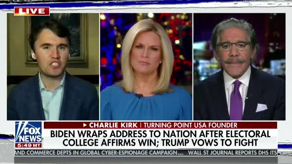 Geraldo Rivera Smacks Down Charlie Kirk Over Bogus Election Fraud ...