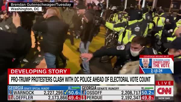 Antifa Battles Police In Streets Of D.C. -- Oh Wait, Those Are Trump's Proud Boys! - Vimarsana News