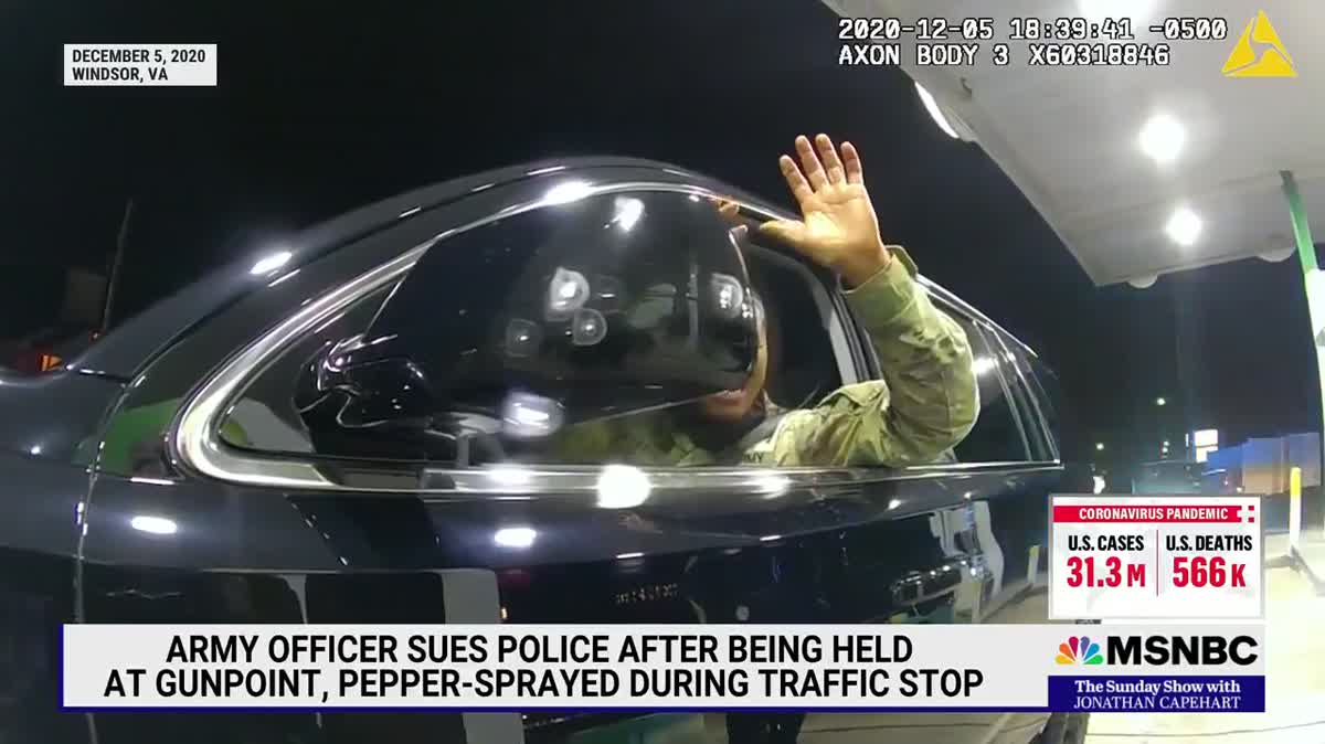 Deranged Virginia Cops Assault And Pepper Spray Black Army Lt. - Vimarsana News