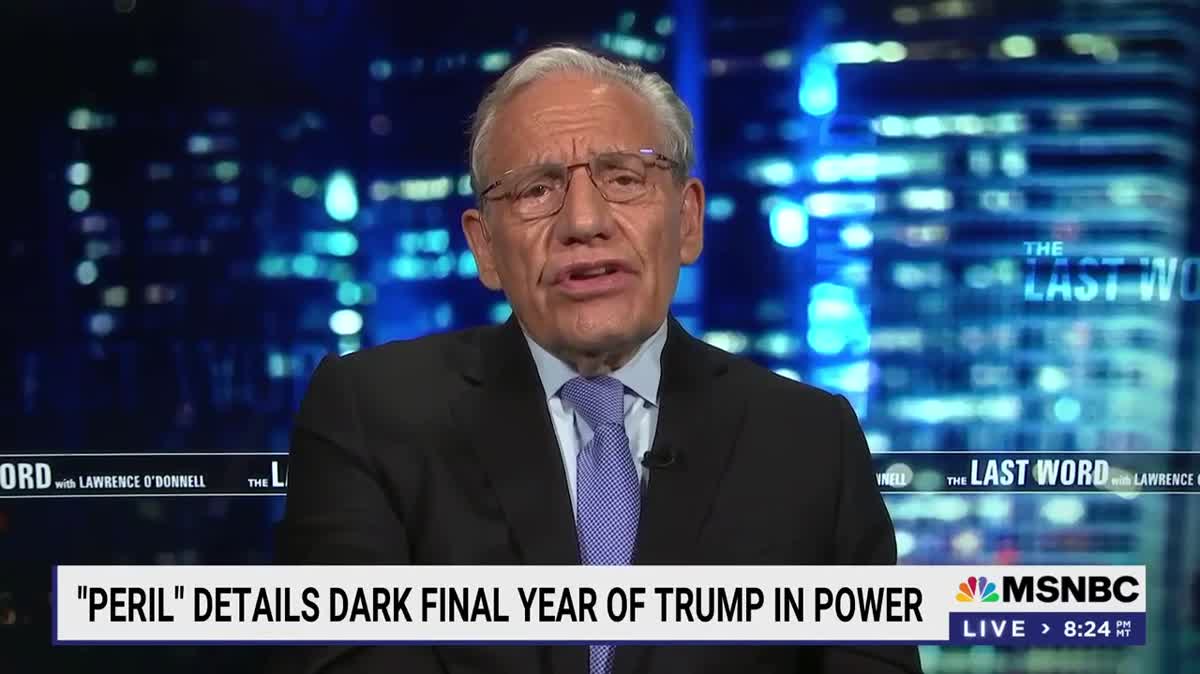 Woodward Zero Evidence General Milley Committed 'Treason' Crooks and