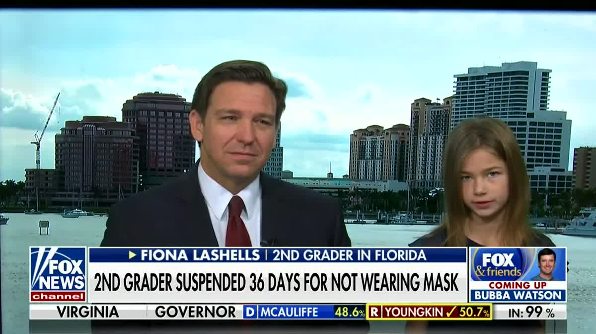 Ron DeSantis Uses Second-Grader To Attack Mask Mandates - Vimarsana News