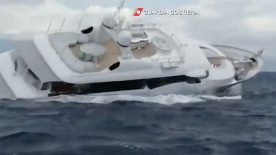 Russian Oligarch's Superyacht Sinks Off The Coast Of Italy | Crooks and ...