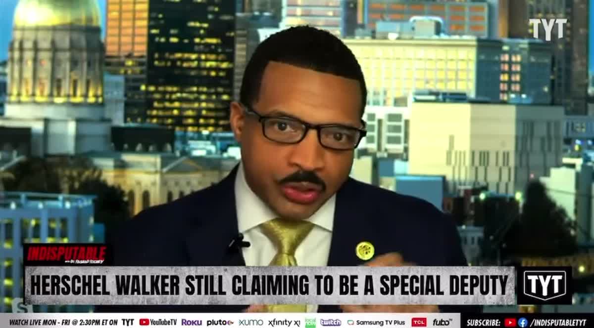 Herschel Walker Still Pretending He Was A 'Special Deputy Sheriff' - Vimarsana News