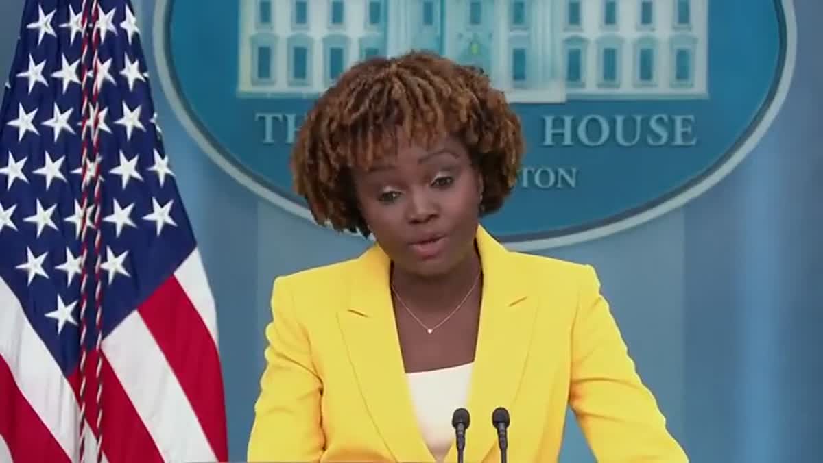 Karine Jean Pierre Quotes Lindsey Graham From August To Reporter karine-jean-pierre-quotes-lindsey-graham-from-august-to-reporter