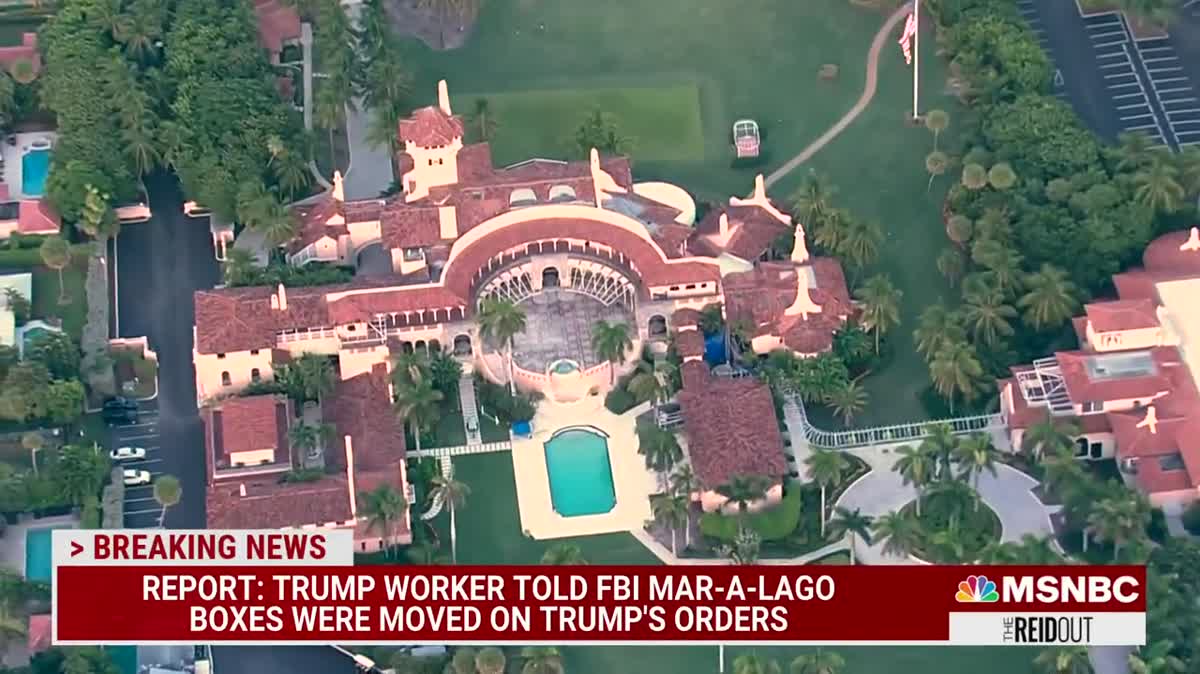 FBI Told By Trump Worker That Ex-President Ordered Boxed Docs To Be Moved - Vimarsana News