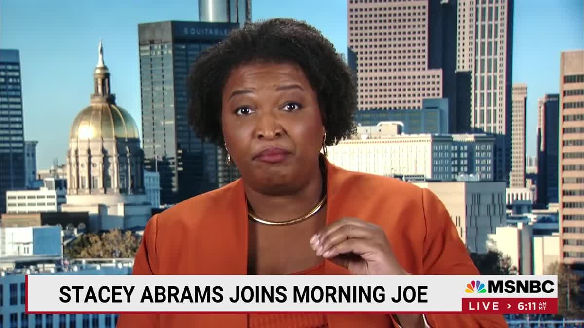 Stacey Abrams Slaps Down Mike Barnicle: 'Abortion Is An Economic Issue ...