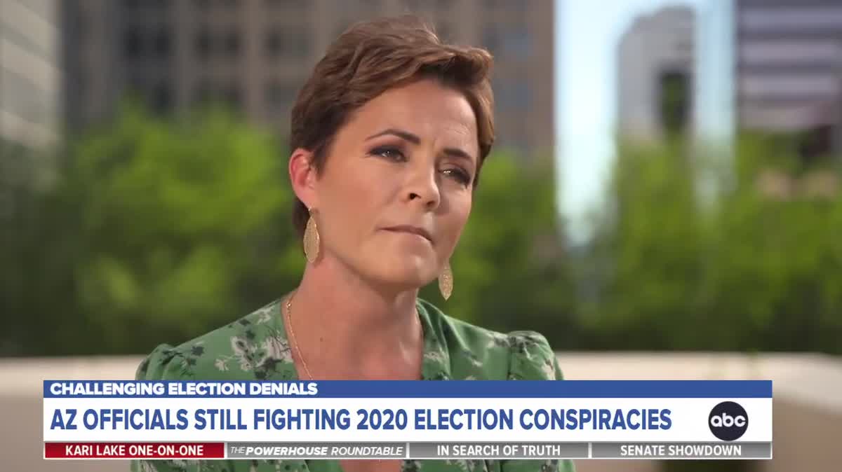 ABC's This Week: Kari Lake Busted For 'Voter Fraud' Lies | Crooks and Liars