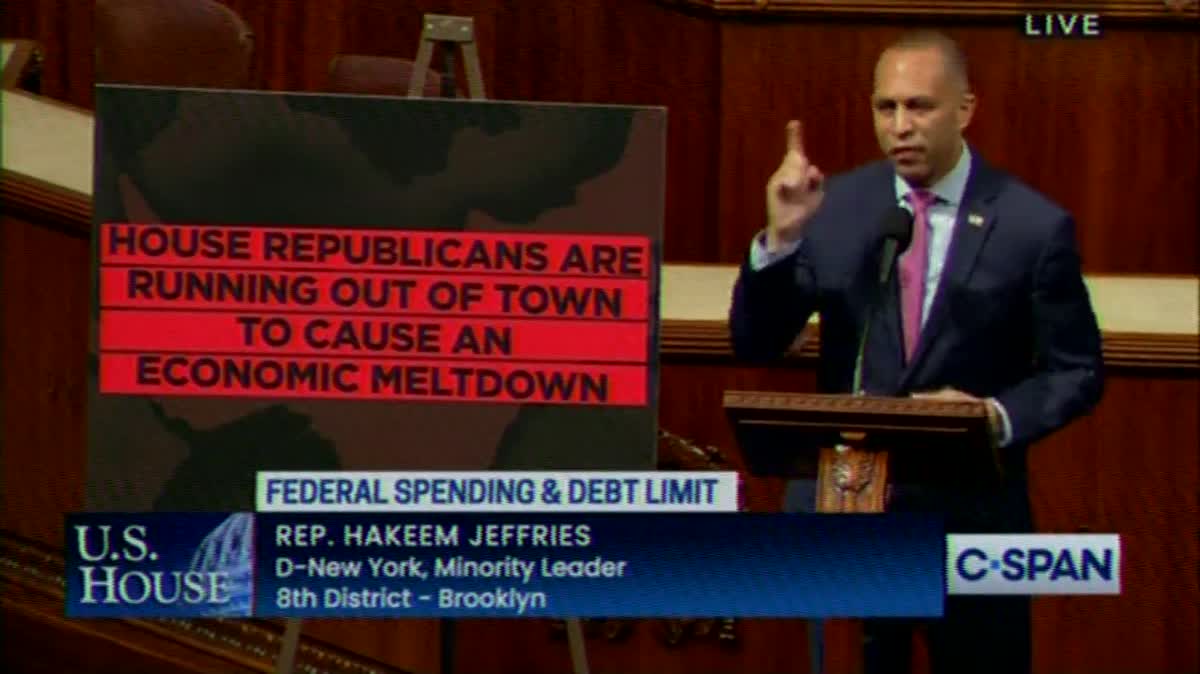 Hakeem Jeffries: Debt Ceiling Is 'Manufactured MAGA Madness'