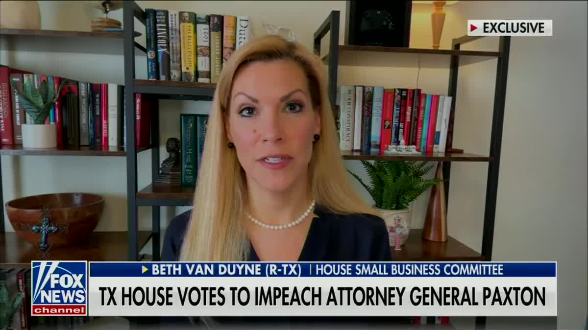Texas Rep. Van Duyne: Impeached Paxton Has Done A 'Wonderful Job' - Vimarsana News