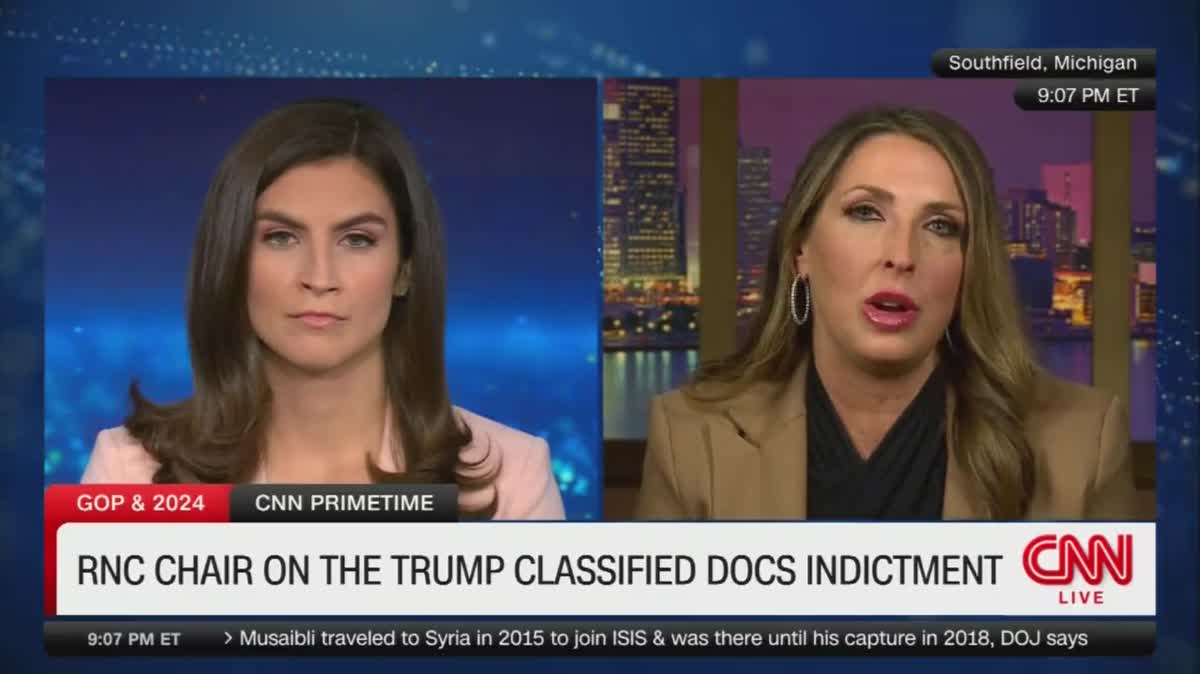 RNC Chair Ronna McDaniel: Hillary Clinton 'Never Was Investigated' - Vimarsana News