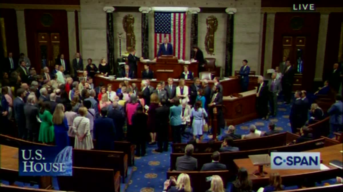 Shame Shame House Erupts As Republicans Vote To Censure Schiff