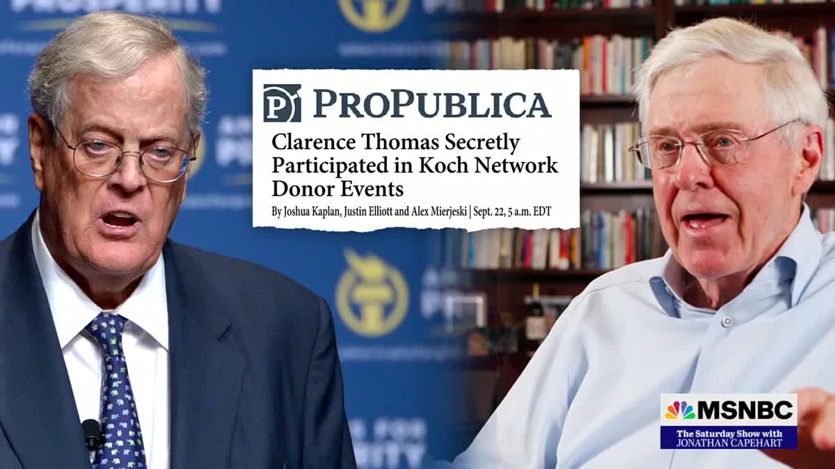 Justice Thomas Secretly Participated In Koch Network Donor Events - Vimarsana News