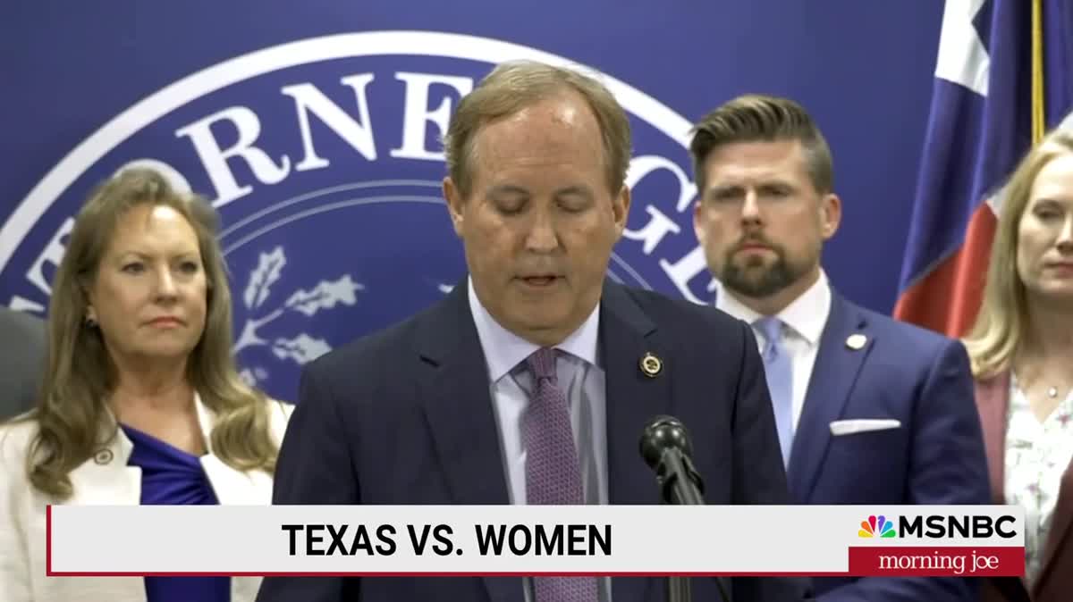 Morning Joe Takes Aim At Ken Paxton's Politicized Cruelty