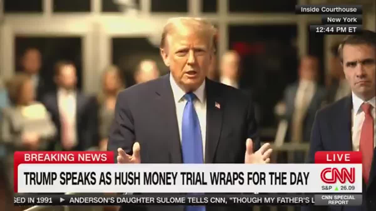 Whoops! Trump Appears To Accidentally Confess To Reporters At Court