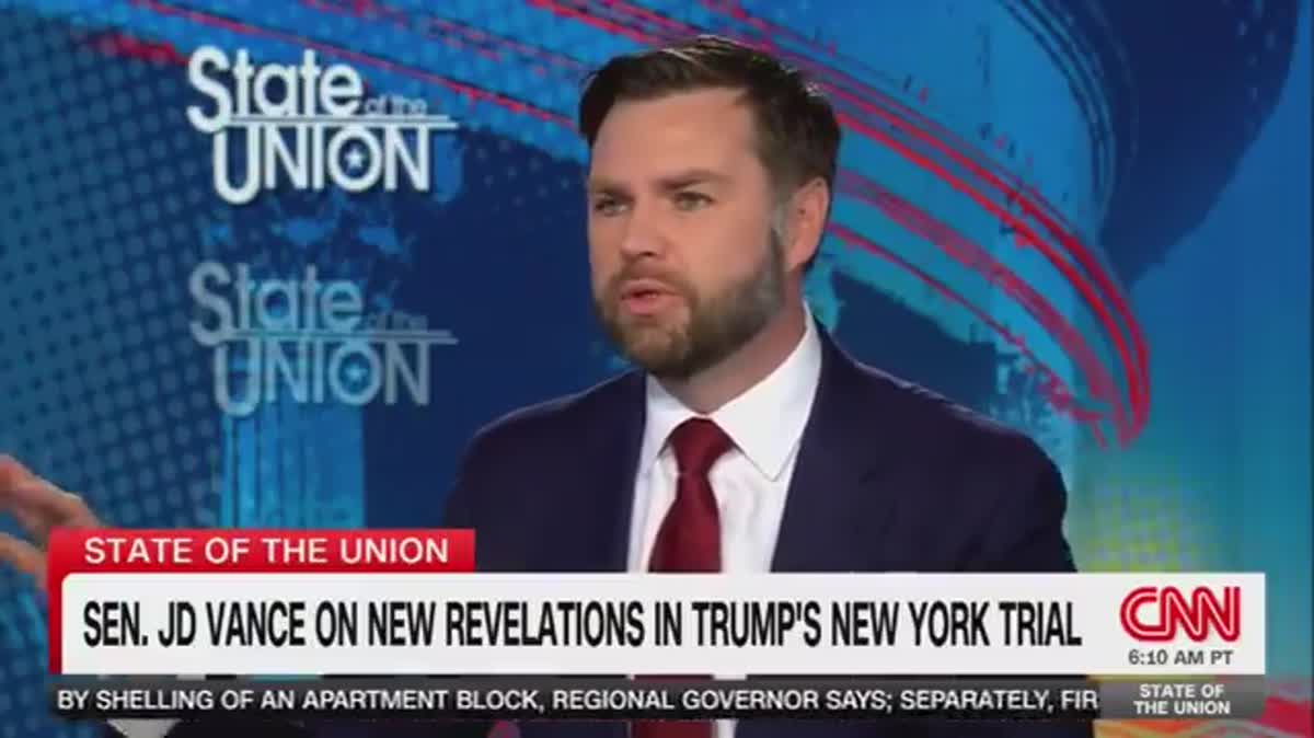 Awkward: J.D. Vance Asked About Tweet He Deleted Bashing Trump