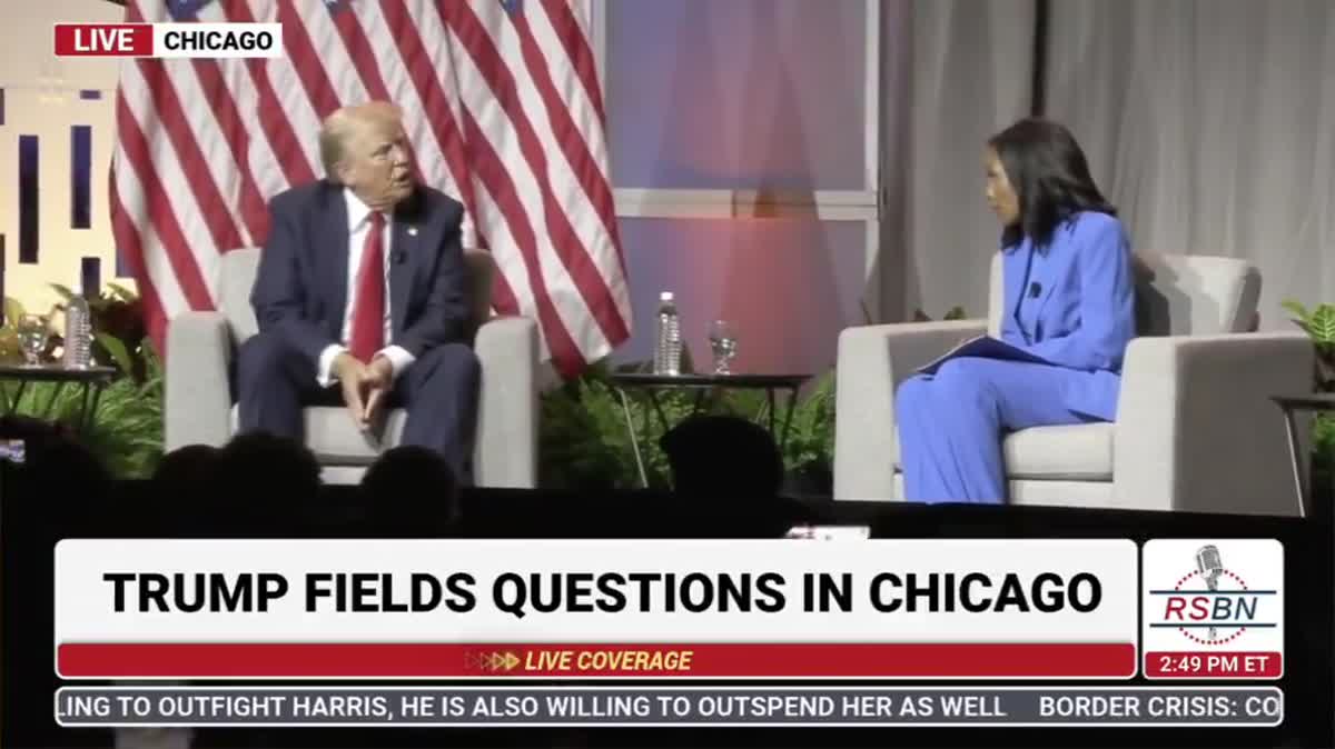 Felon45's Disastrous NABJ Interview Abruptly Cut Short By His Handlers
