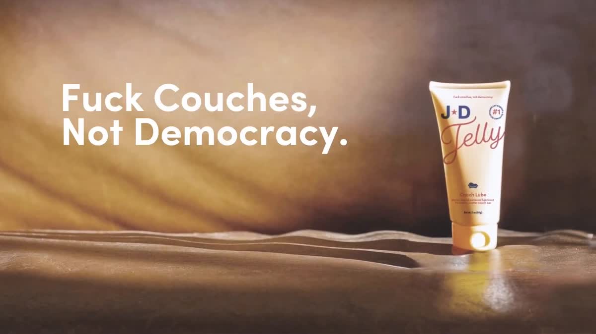 Introducing JD Jelly, Lube For Couch Sex