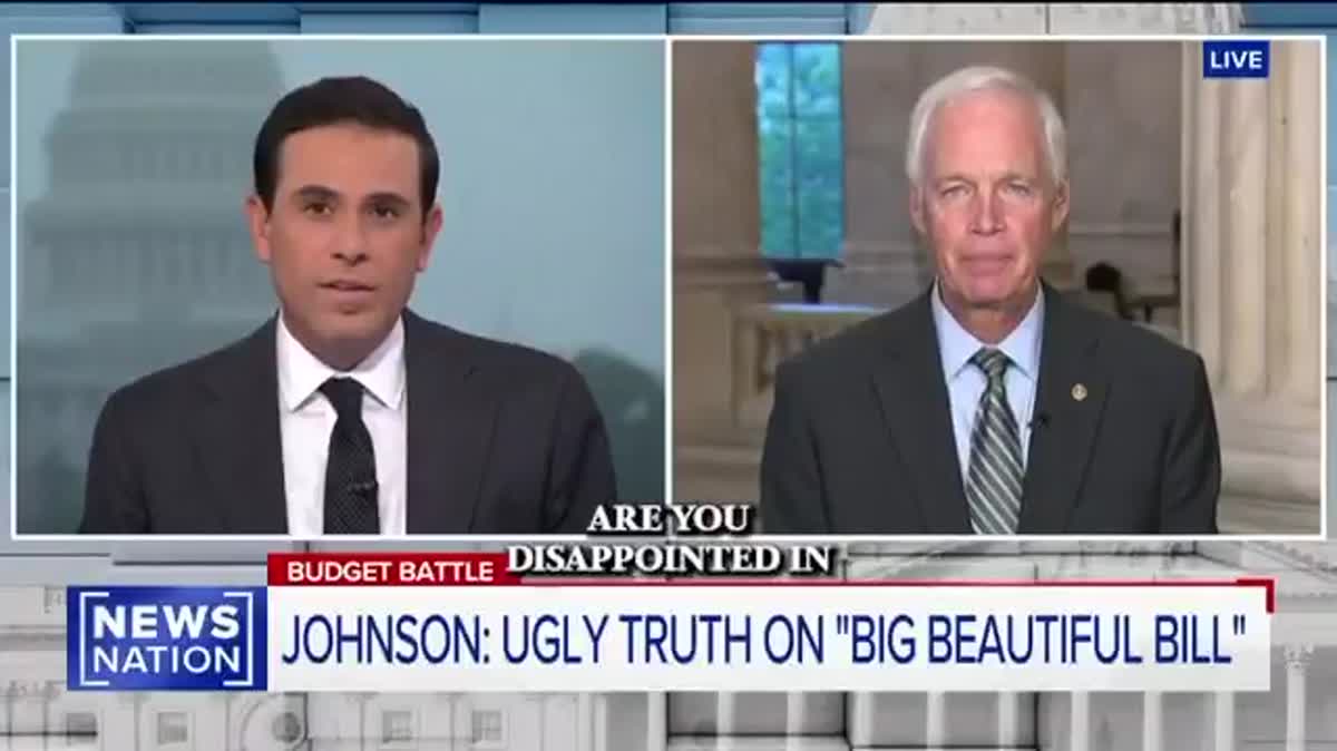 Ron Johnson Complains That Current Bill Doesn't Cut Deficit Crooks