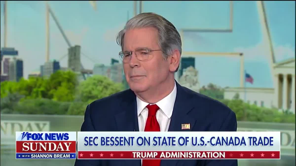 Scott Bessent Claims Canada Is Interfering With US Policy Running Anti-tariff Ad