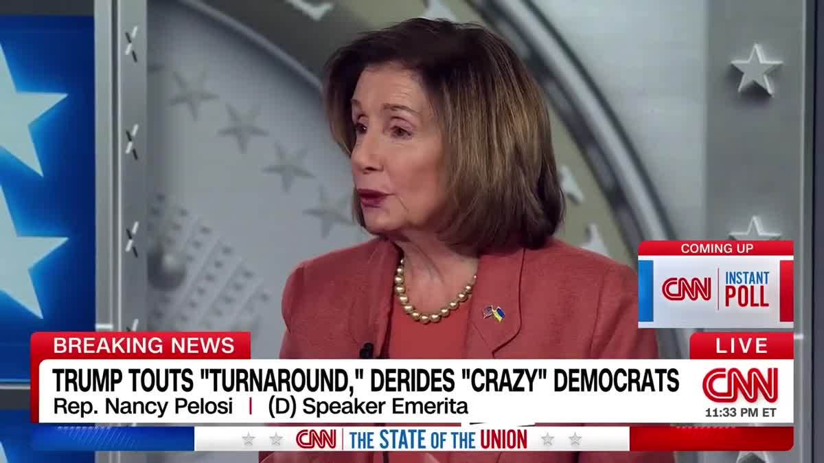 Nancy Pelosi Perfectly Sums Up Trump’s SOTU In Just Three Words
