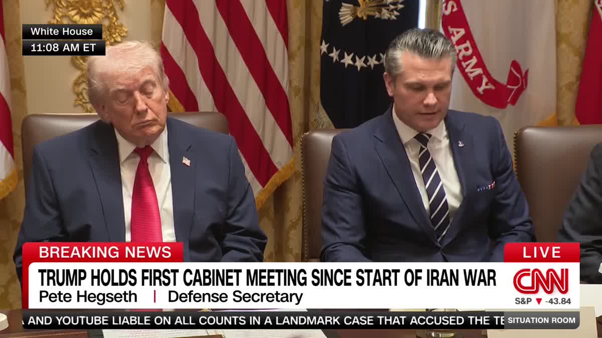 Pete 'Dumb McNamara' Hegseth Still  Crying Over Iran War Press Coverage