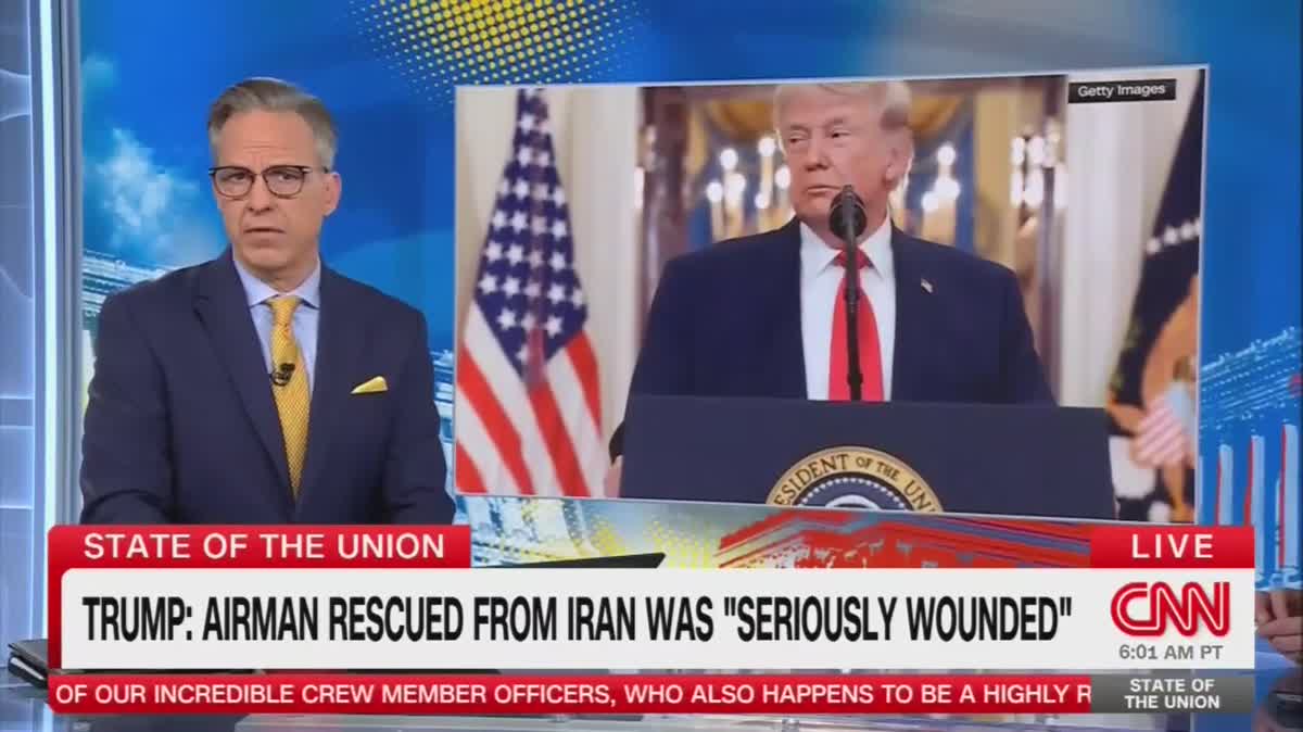 Jake Tapper Reports Trump's Actual Words Unlike His Colleagues Who Cleaned Them Up