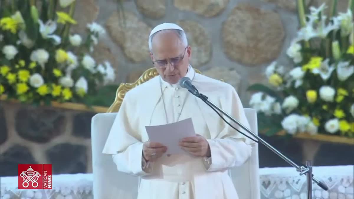 Pope Leo Decries Tyrants, 'Dragging Us Down Into Darkness And Filth'