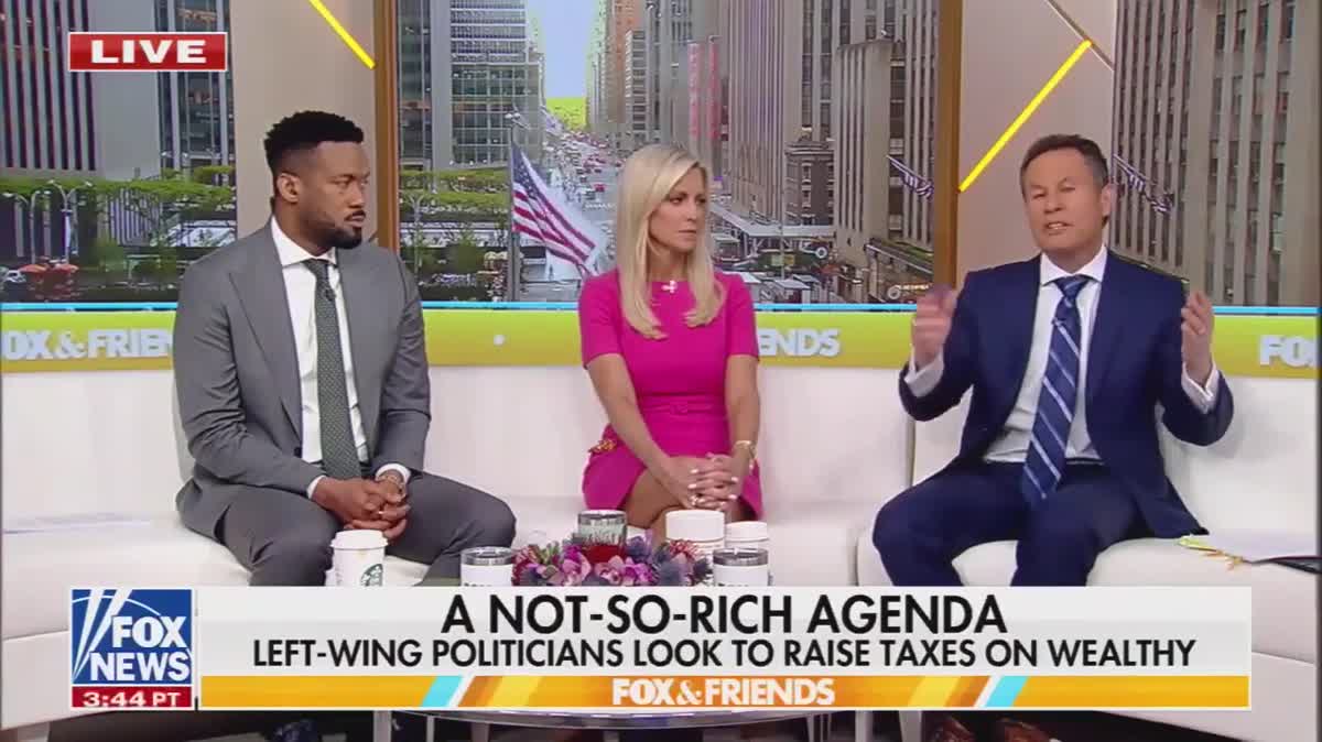 Fox & Friends Celebrate Workers' Day By Claiming It's 'Anti-American' To Tax The Wealthy