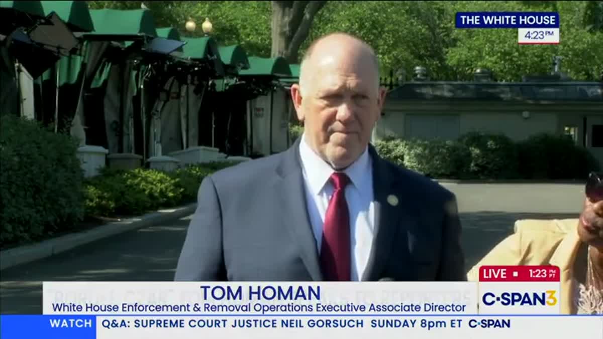 Tom Homan: 'We Don't Deport U.S. Citizens'