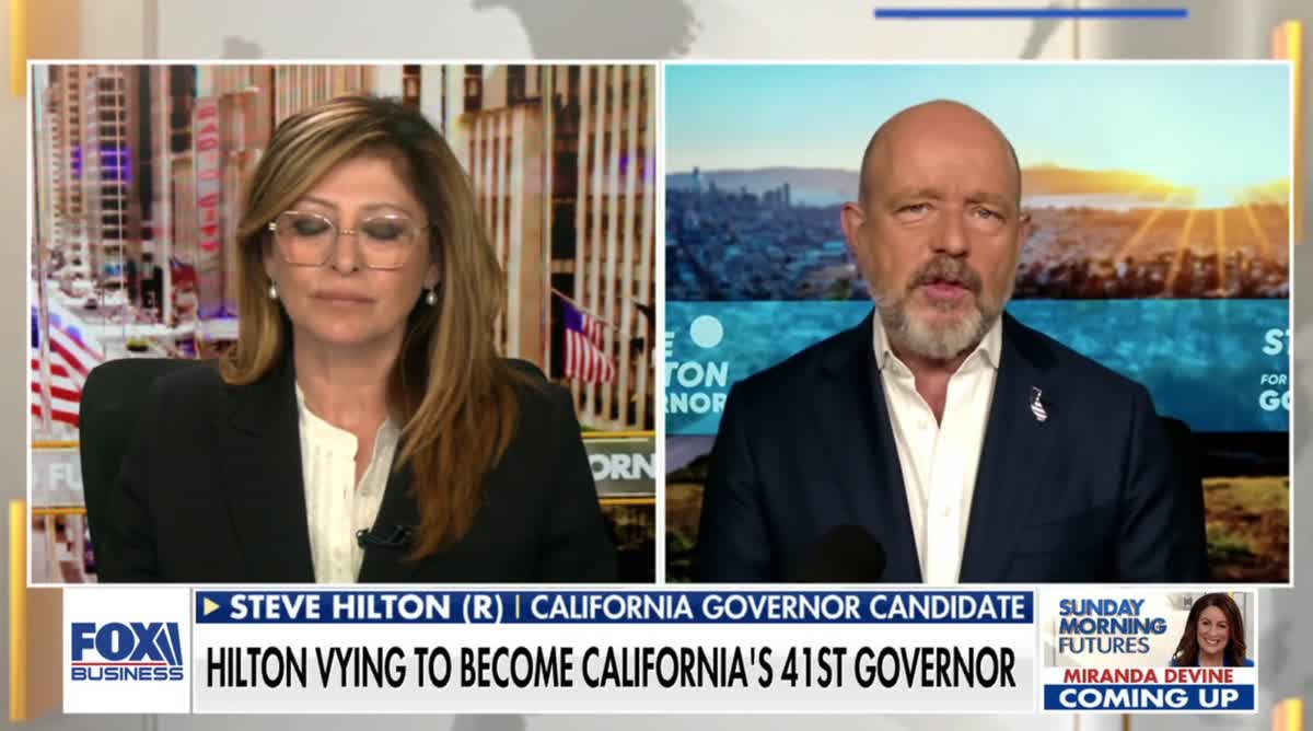crooksandliars.com - John Amato - Steve Hilton: Trump Will Help Him Lower Gas Prices Only In California