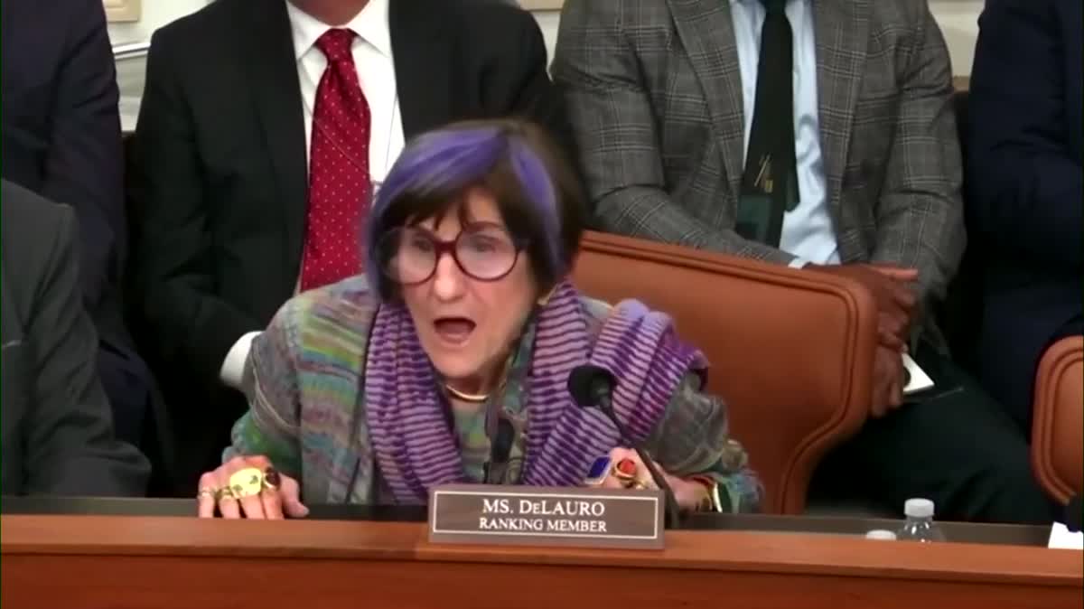 'Do Not Interrupt!': Rep. DeLauro Puts Sec. Mullin In His Place