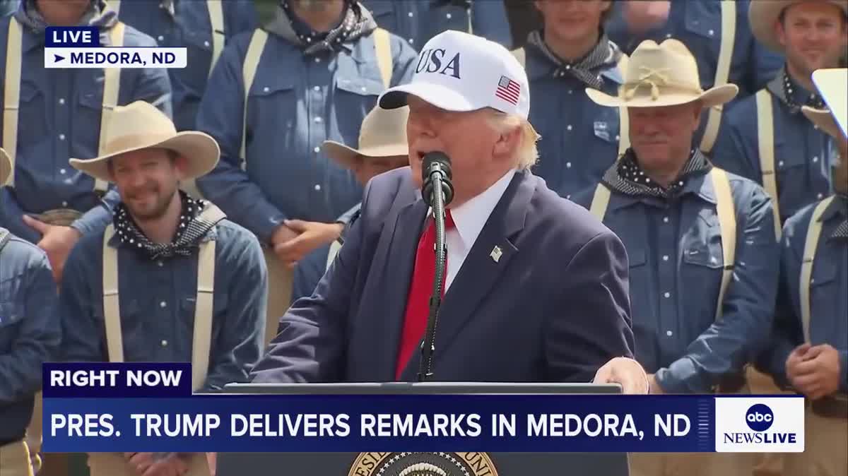 At Roosevelt Honor, Trump Attributes TR Son's Valor To 'Racehorse' Genetics